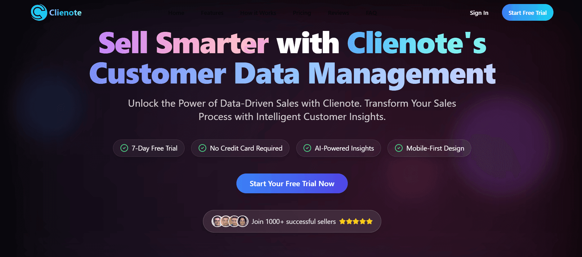 'Clienote' Advanced CRM