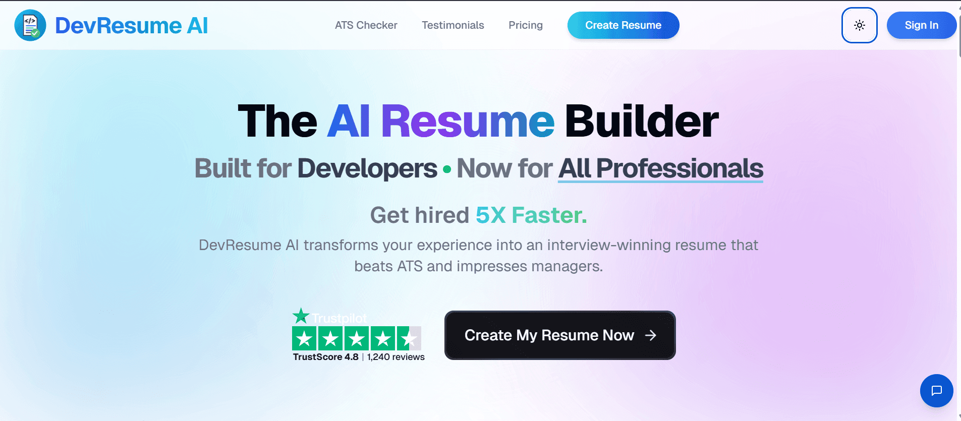 Smart Resume Builder
